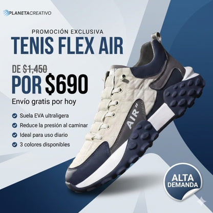 Tenis Ortopédico Air Flex –  Envío Gratis