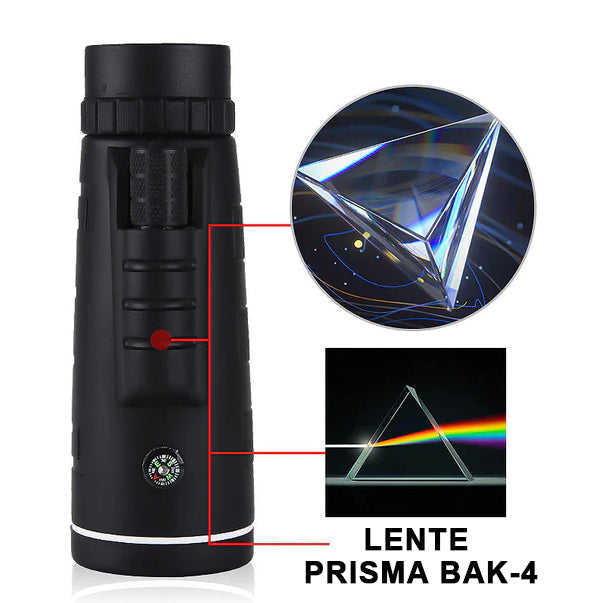 Telescopio Portátil con Visión Nocturna Falcon