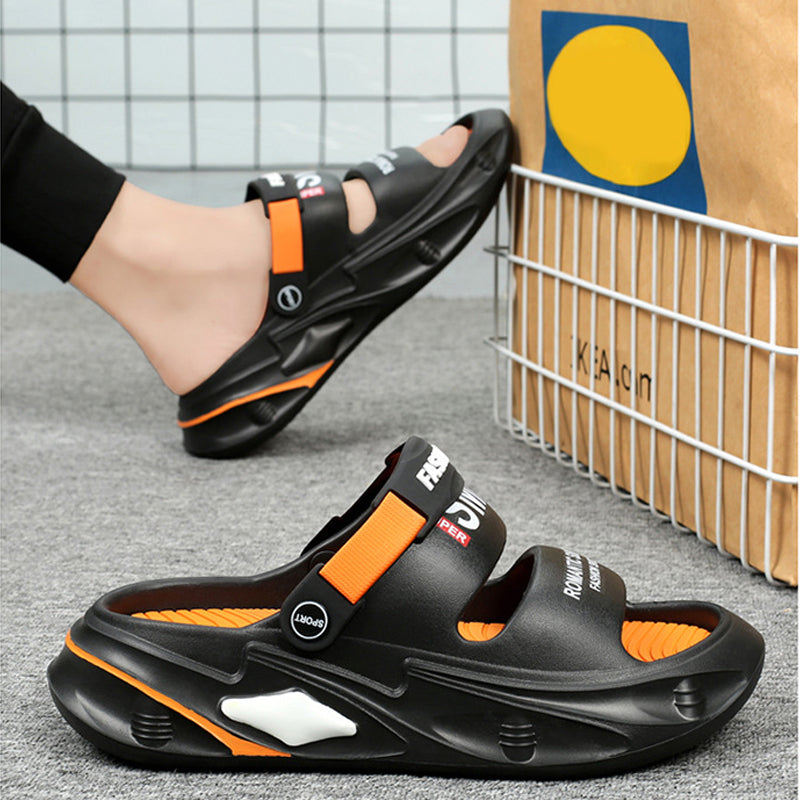 ✨ Oferta por tiempo limitado ✨Sandalias gruesas y acolchadas con un agarre hinchable.